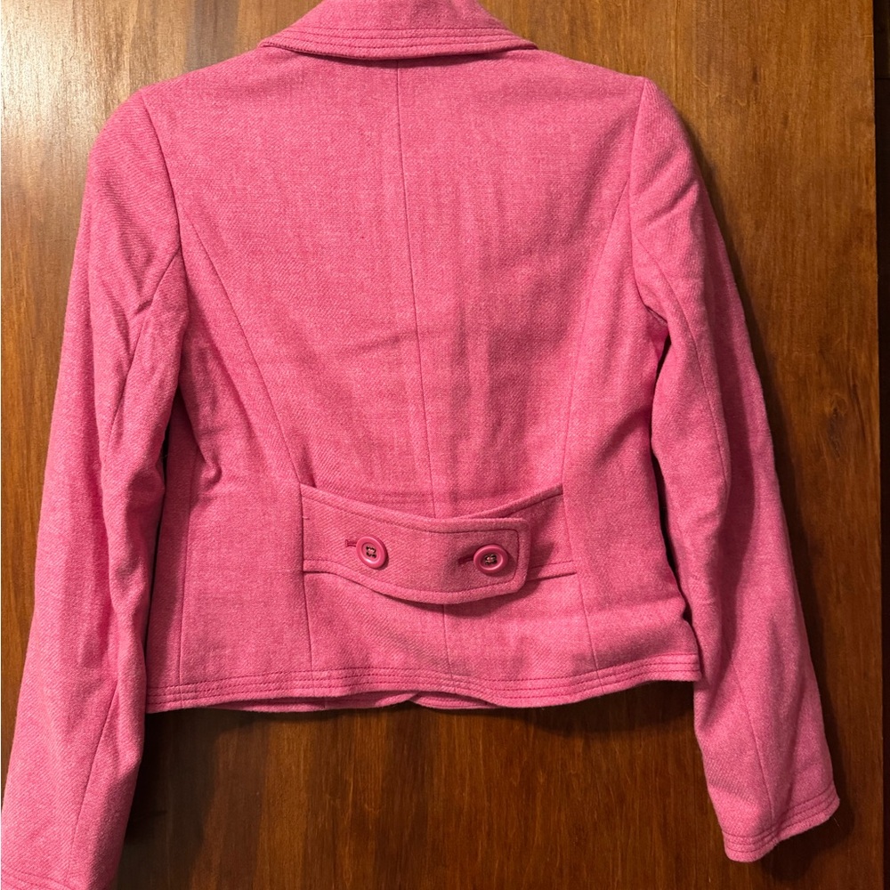 GAP Women's Pink Blazer - Size XS - Picture 3 of 6